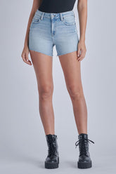 Kenzie Mid Rise Shorts (med light)